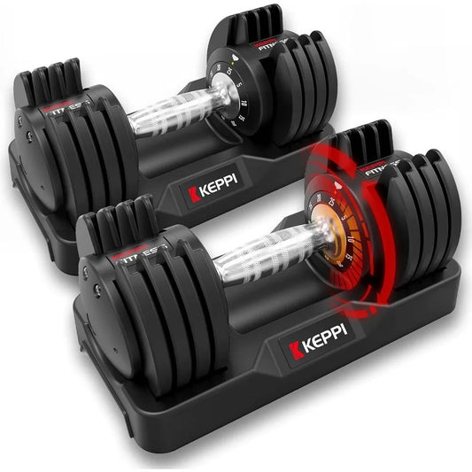 Anti-Slip Adjustable Dumbbell set