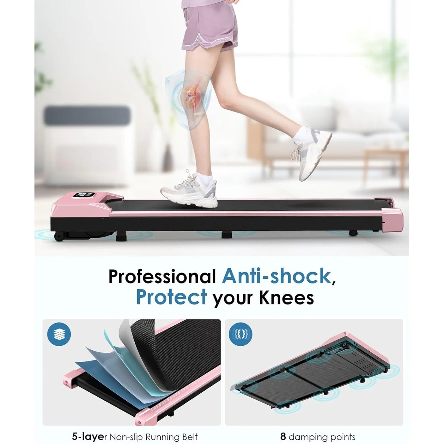 Under-Desk Walking Pad