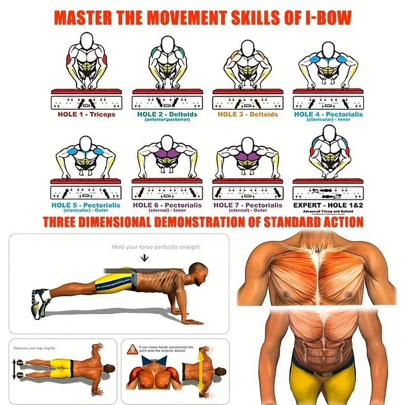 Multi-functional Push-up Board